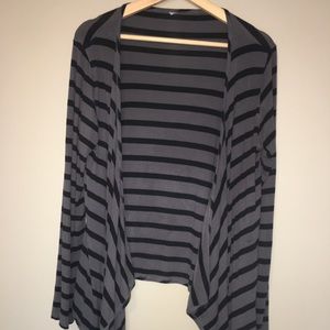 Yala bamboo viscose striped kimono wrap L